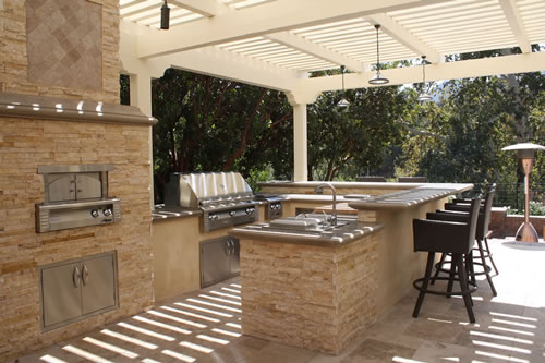 © Scott Cohen Sunstone Premium Sink Pizza Oven Stainless Steel    Appliances Pergola Outdoor lighting 3